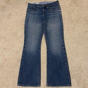 Gap 1969 Jeans Womens Size 26/2 Sexy Boot Low Rise Medium Wash Blue 28x30